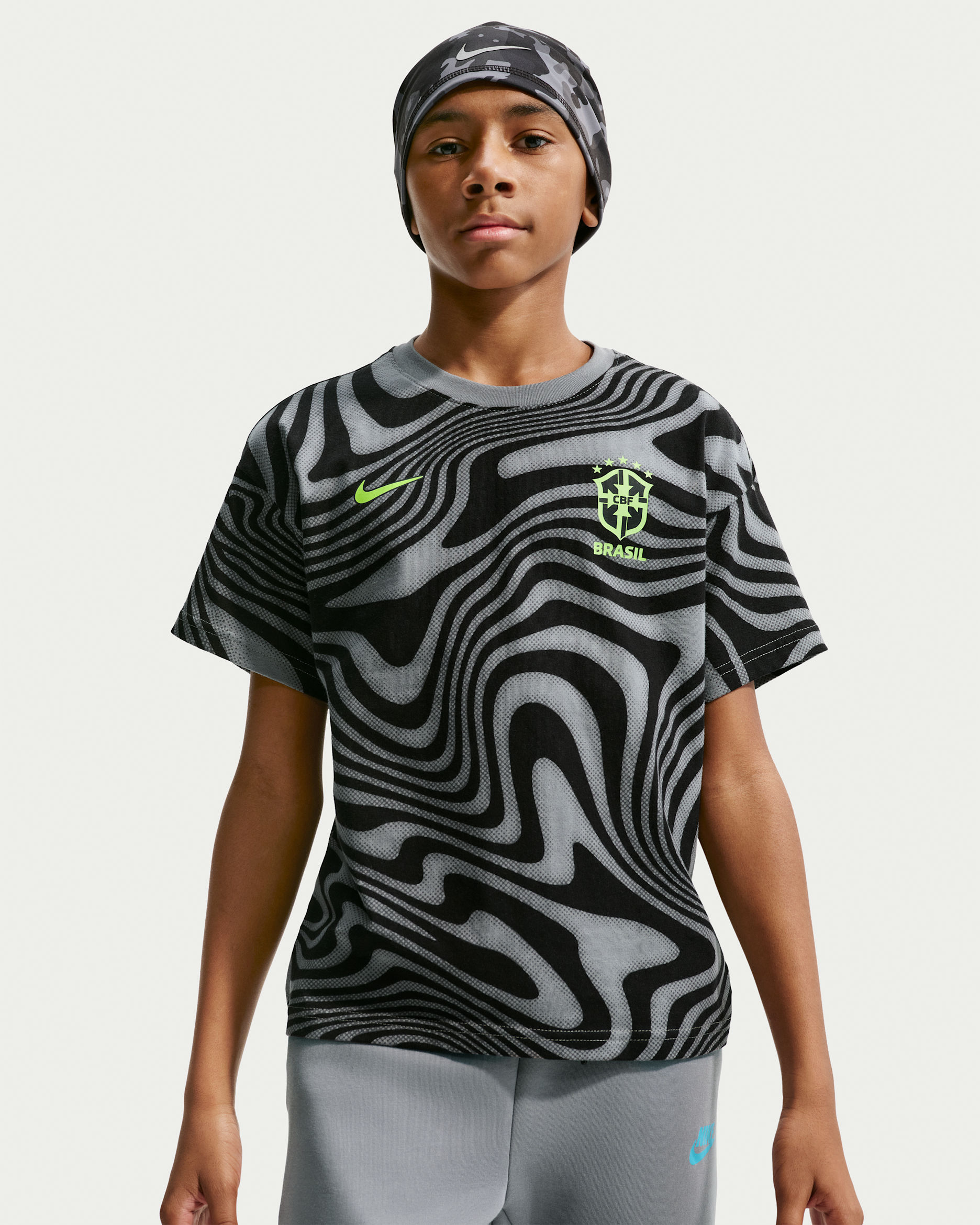 Brazil Big Kids' Nike Soccer T-Shirt. Nike.com